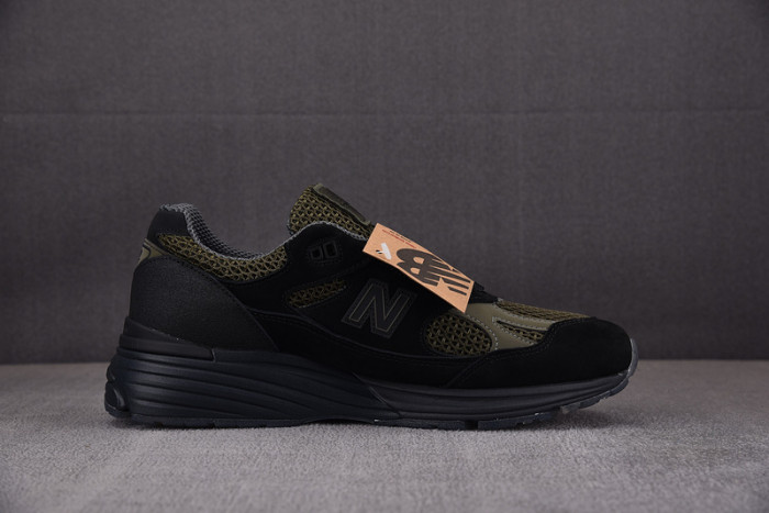 new balance 991v2 miuk stone island black