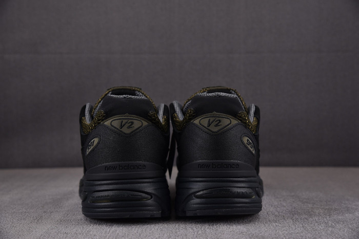 new balance 991v2 miuk stone island black