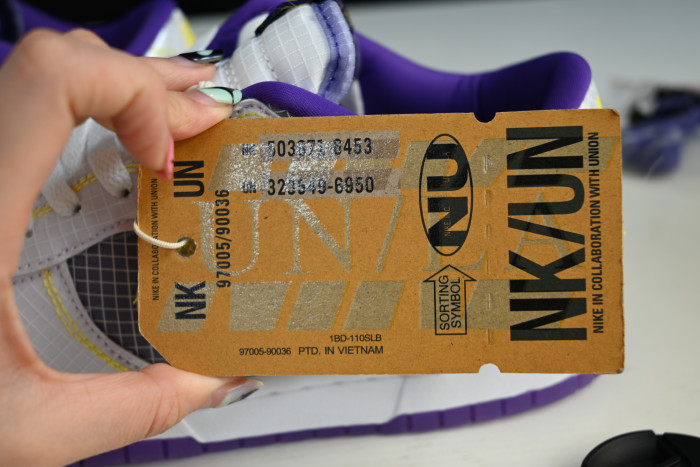 union la x dunk low - nike - dj9649-500