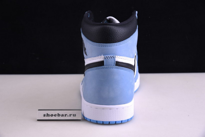 air jordan 1 retro high white university blue black 555088-134