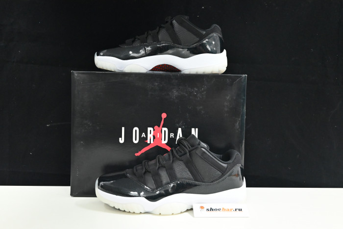 air jordan 11 low "72-10" av2187-001
