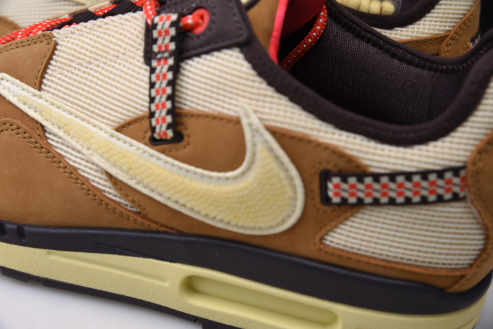 travis scott x nike air max 1 wheat do9392-701