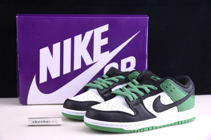 nike sb dunk low classic green bq6817-302