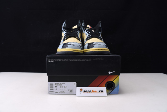 nike dunk high 1985 black acid wash - dd9404-700