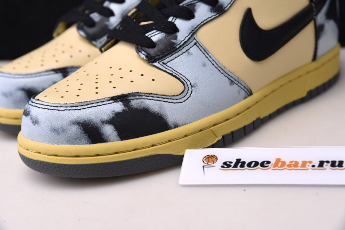 nike dunk high 1985 black acid wash - dd9404-700