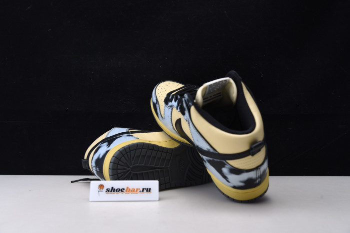 nike dunk high 1985 black acid wash - dd9404-700