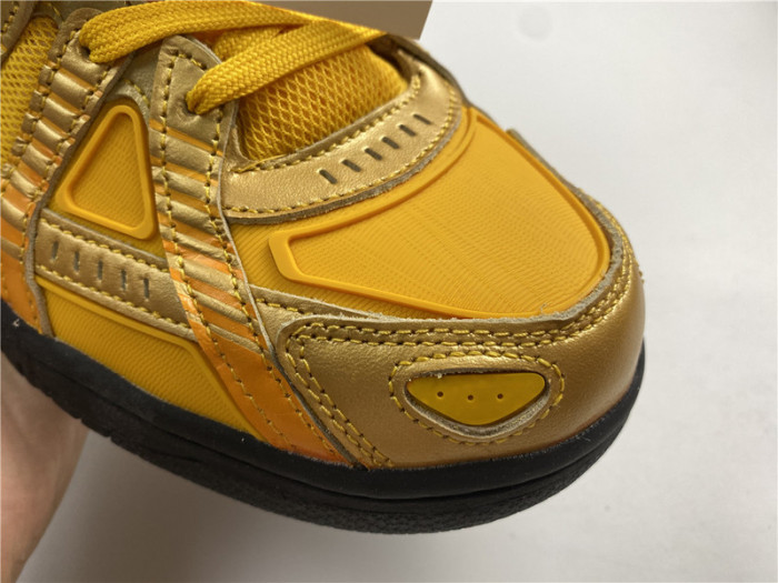 fw x nike air rubber dunk “university gold” cu6015-700