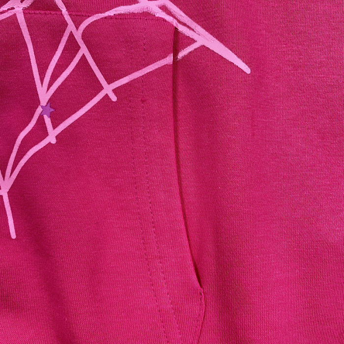 sp5der p*nk hoodie pink