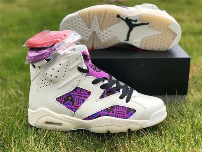 air jordan 6 retro quai54 sail black (2020) cz4152-101