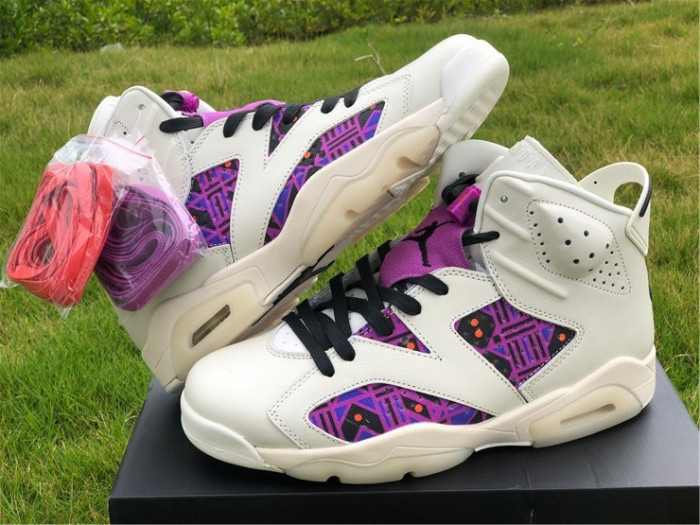 air jordan 6 retro quai54 sail black (2020) cz4152-101