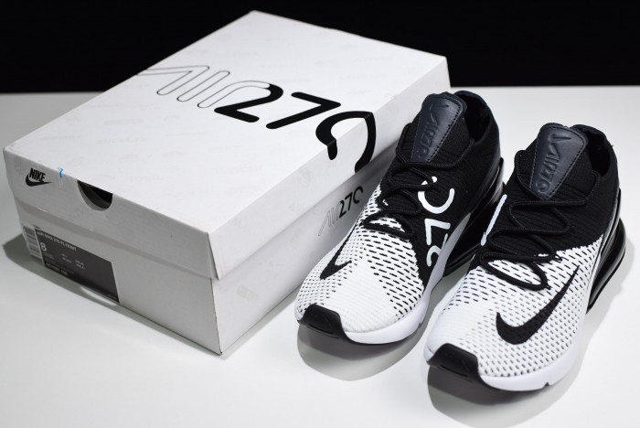 NIKE AIR MAX 270 FLYKNIT “WHITE/BLACK” AO1023-100
