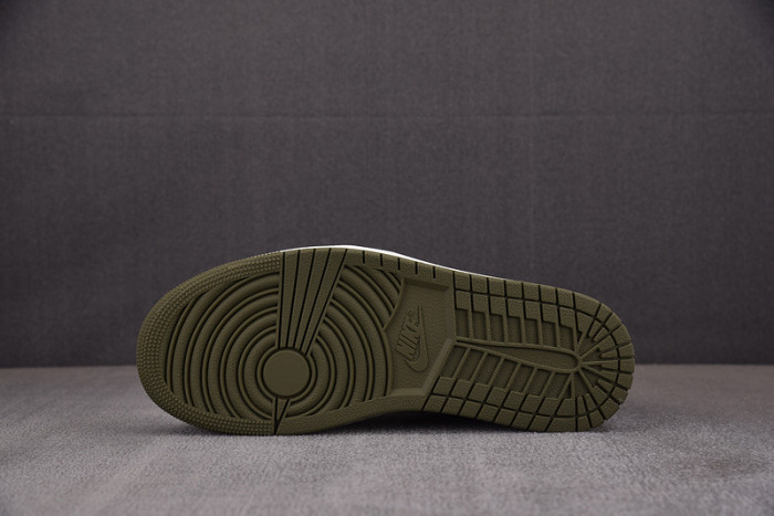 Jordan 1 Low Black Toe Medium Olive 553558-092