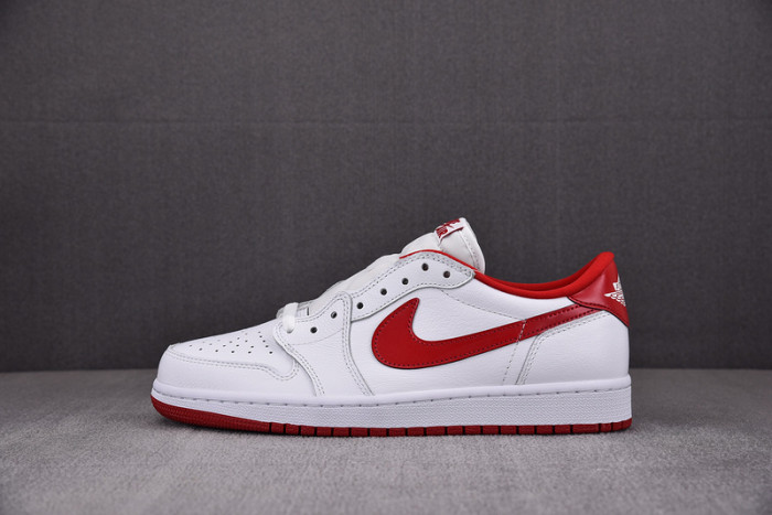 air jordan 1 retro low“white varsity red”