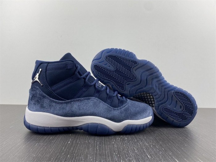 air jordan 11 wmns "midnight navy" ar0715-441
