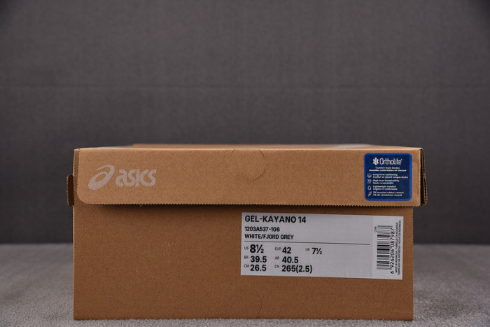 ASICS Gel-Kayano 14 White Fjord Grey 1203A537-106