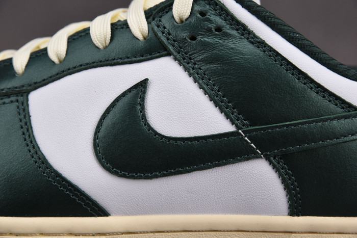 nike dunk low “vintage green” dq8580-100