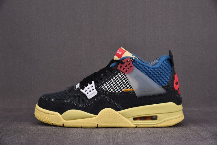 air jordan 4 retro union off noir dc9533-001