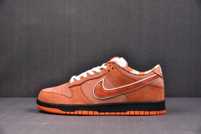 concepts x nike sb dunk low “orange lobster” fd8776-800