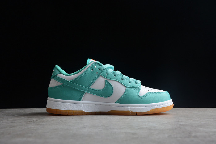 nike dunk low white turquoise - dv2190-100