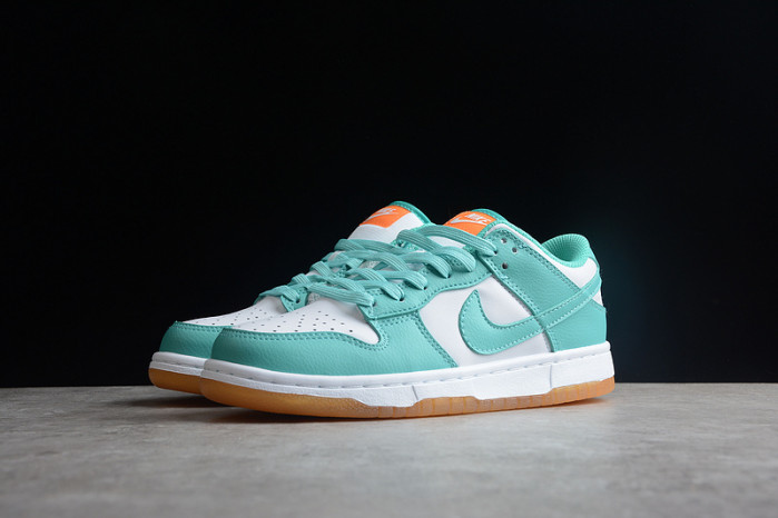 nike dunk low white turquoise - dv2190-100