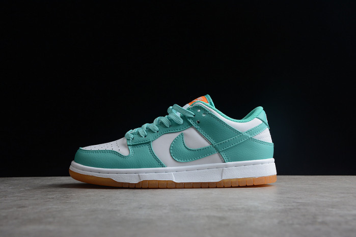 nike dunk low white turquoise - dv2190-100