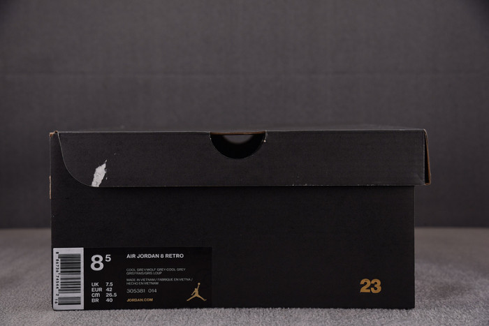 Jordan 8 Retro Cool Grey 305381-014