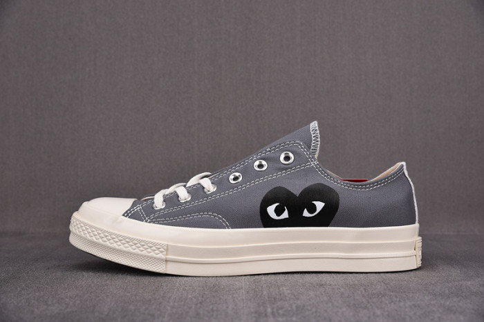 converse chuck taylor all-star 70 ox comme des garcons play grey