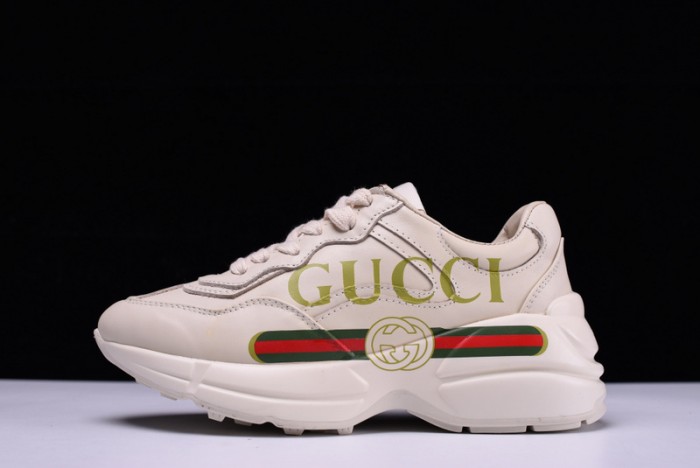 gu logo rhyton vintage trainer sneaker