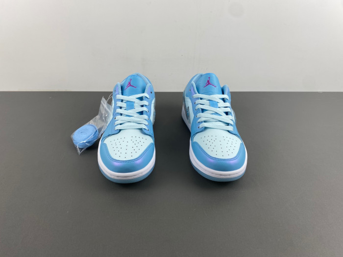 jordan 1 low se aquarius blue (gs) kids fn7366-400