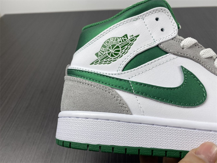 jordan 1 mid grey green - dc7294-103