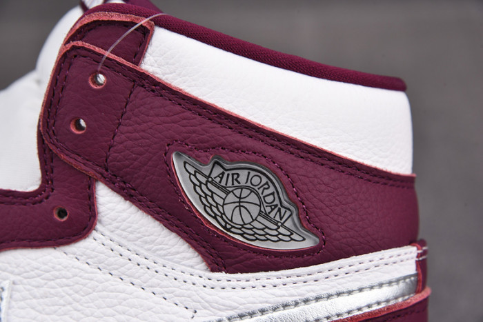 jordan 1 retro high og bordeaux - 555088-611