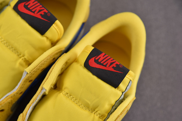 travis scott x air jordan 1 low og “canary” dz4137-700