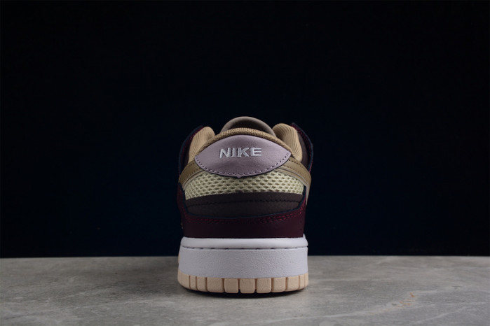 nike dunk low scrap latte - dh7450-100