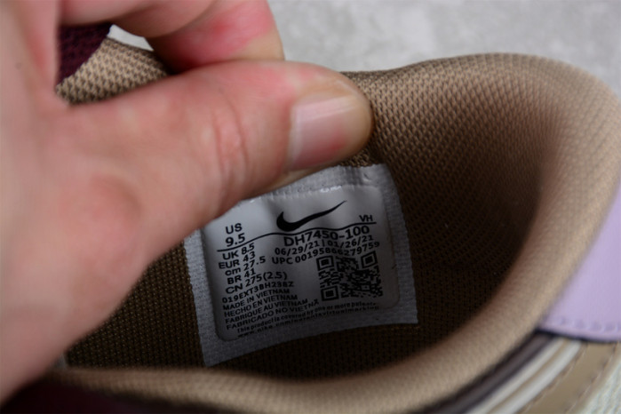 nike dunk low scrap latte - dh7450-100