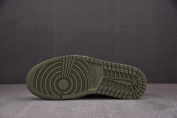 travis scott x air jordan 1 low og medium olive