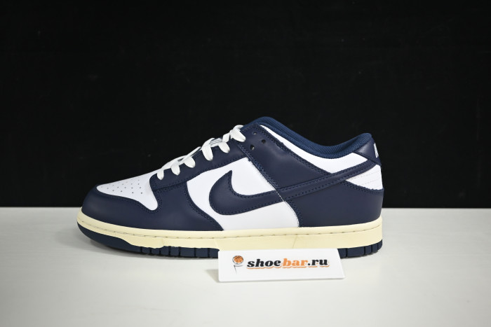 nike dunk low vintage navy - dd1503-115