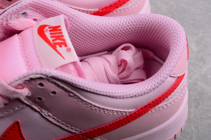 nike dunk low triple pink (ps)