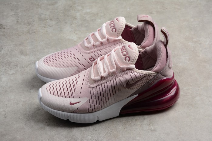 Nike Air Max 270 Barely Rose Pink White Women AH6789-601