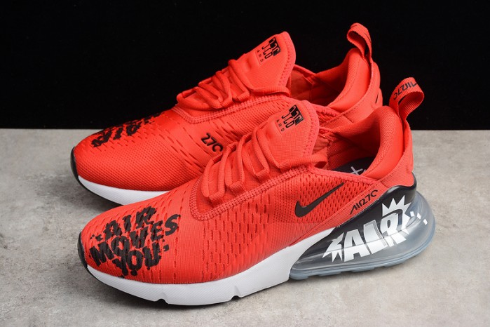 Nike iD Air Max 270 Air Max Day Infrared/white/Black mens BQ0742-995