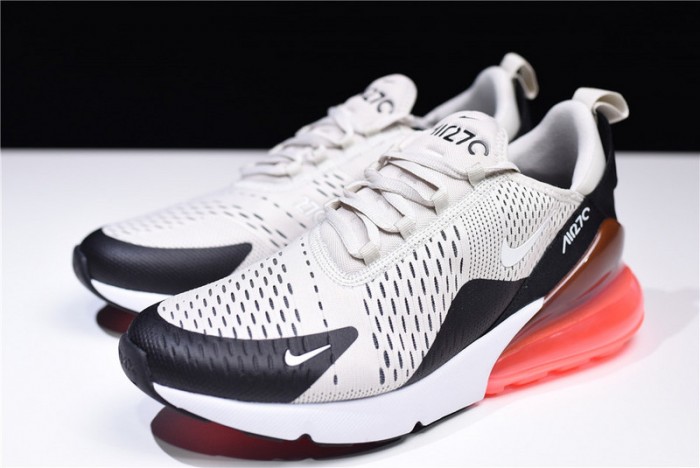 NIKE mens AIR MAX 270 “Light Bone” black AH8050-003