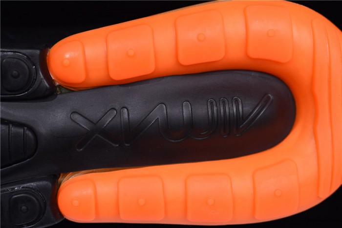 NIKE mens AIR MAX 270 “Tonal Orange” black AH8050-008