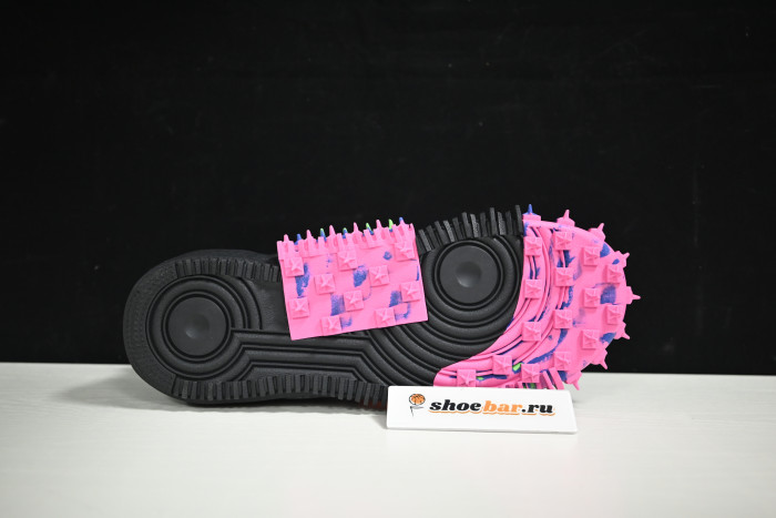 FW Nike Air Force 1 Mid BLACK DO6290-001