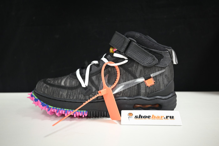 FW Nike Air Force 1 Mid BLACK DO6290-001