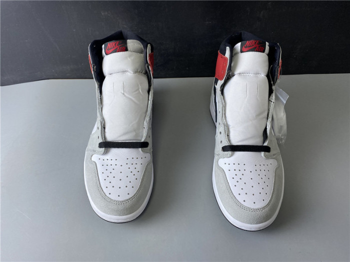 air jordan 1 retro high light smoke grey 555088-126