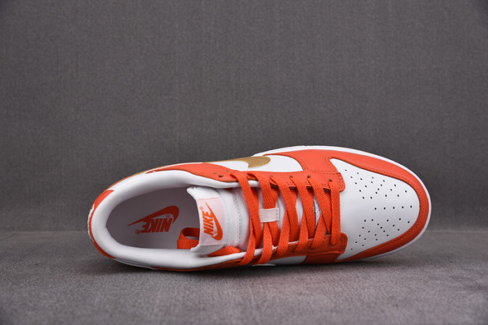 nike dunk low golden orange - dq4690-800