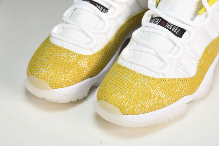 jordan 11 low “yellow snakeskin”