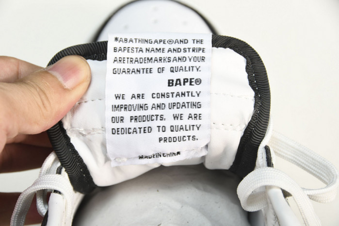 a bathing ape sneakers