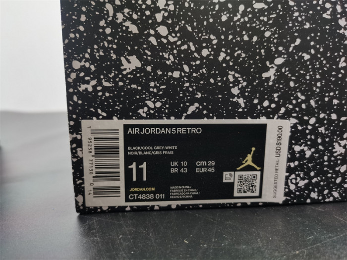 air jordan 5 retro oreo 136027-035