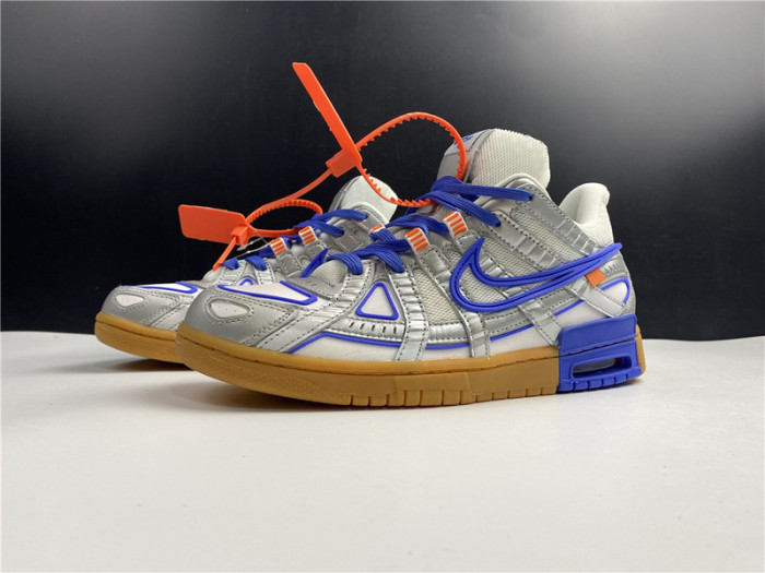 fw x nike air rubber dunk “university blue ”cu6015-100