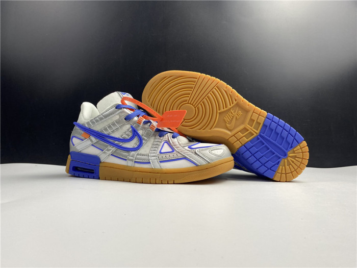 fw x nike air rubber dunk “university blue ”cu6015-100